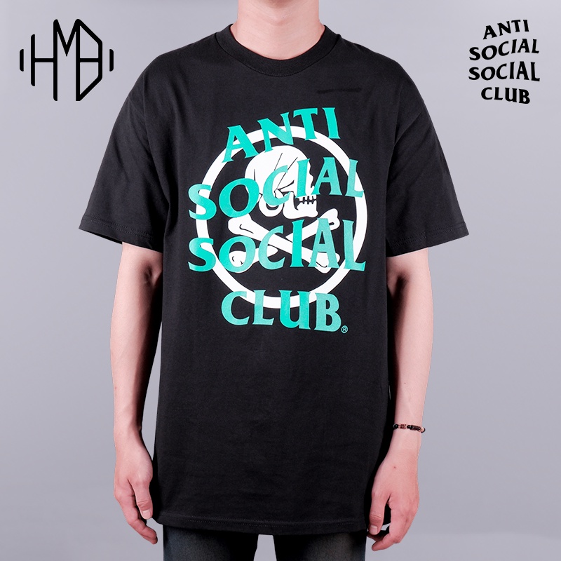 Anti Social Social Club ASSC x Neighborhood Cambered Tee Black
