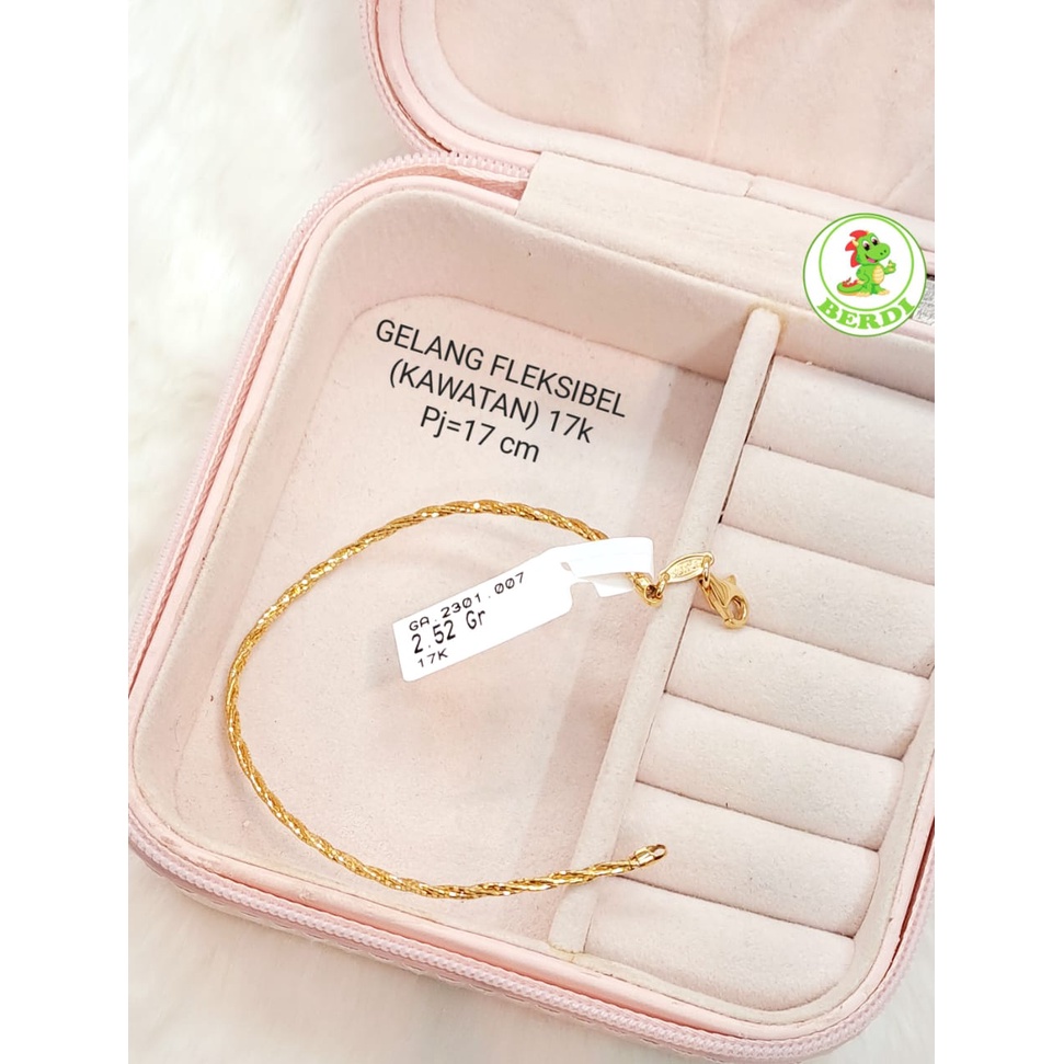 Gelang eleztra fashion kadar 750 17k wanita dewasa ringan