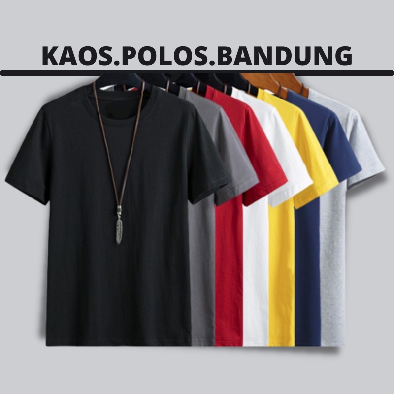 {Promo} KAOS POLOS/OBLONG Pe 24s soft Pria/Wanita