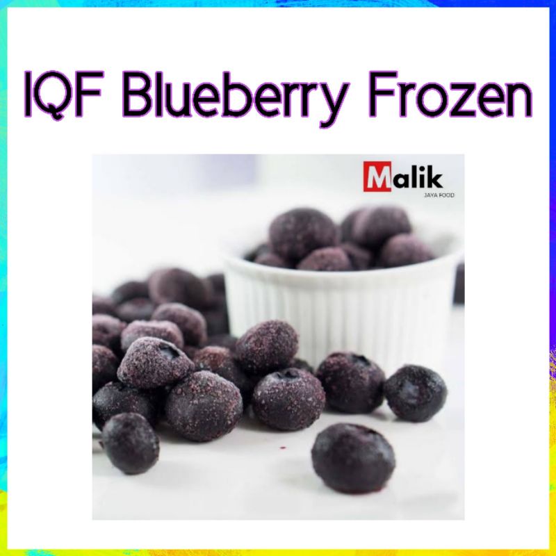 

Blueberry Frozen IQF Impor 100 Gr