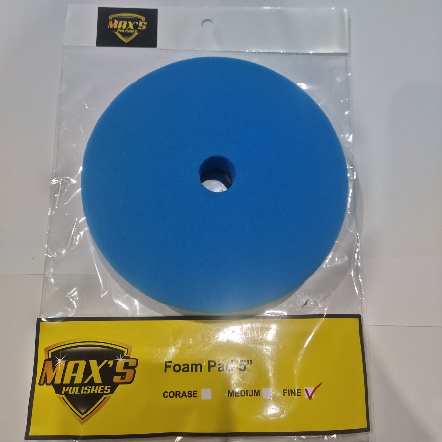 MAX'S Polishes Foam Pad 5 inch - Fine