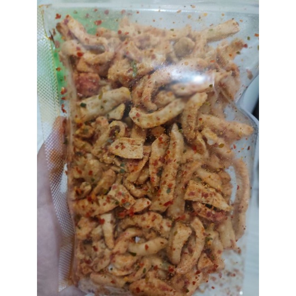 

HOMEMADE BASRENG Kres kres PEDAS DAUN JERUK 250GR