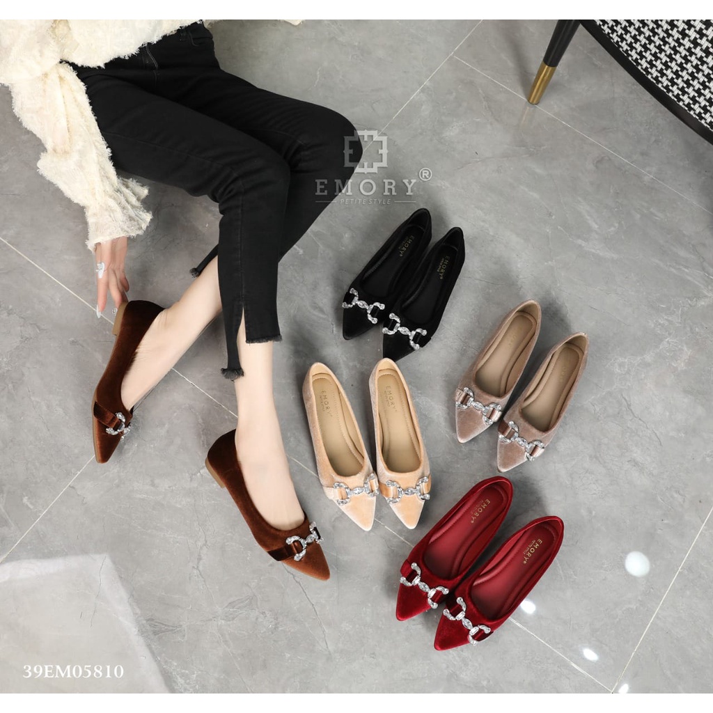 SV - EMORY Daniella Sepatu Flat Wanita 39EMO5810