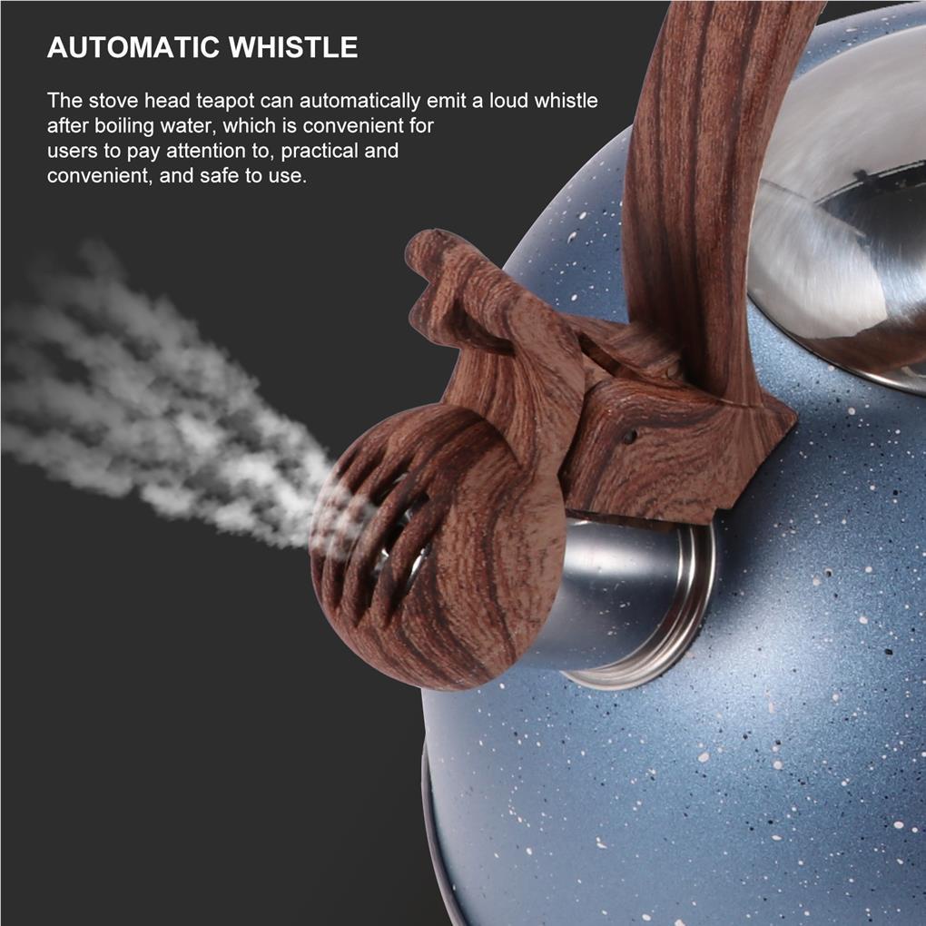 Tea Kettle Teko Air Dapur Gadget Stove-top Cookware Wadah Rebus Siul Otomatis2 5L Perlengkapan Rumah