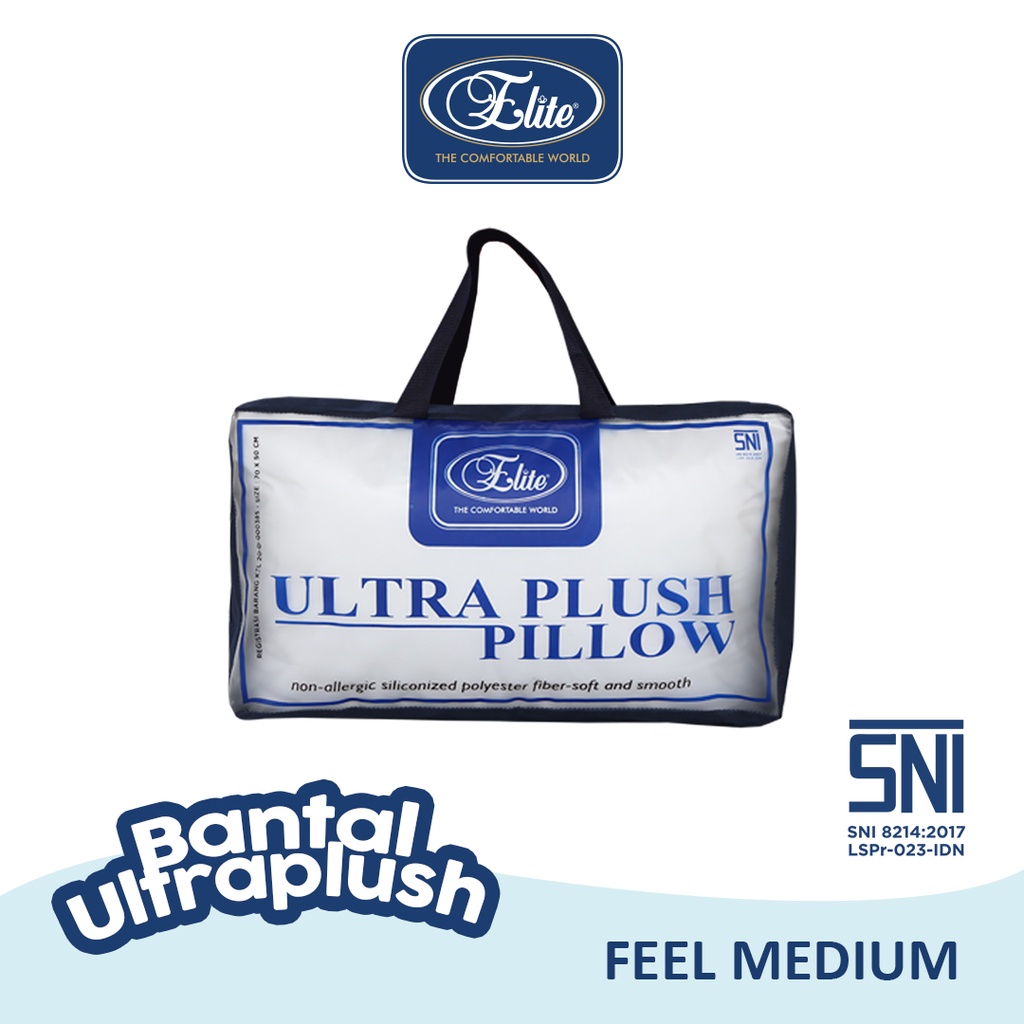 Elite Bantal Ultra Plush 070 X 050 (1000 GRAM)