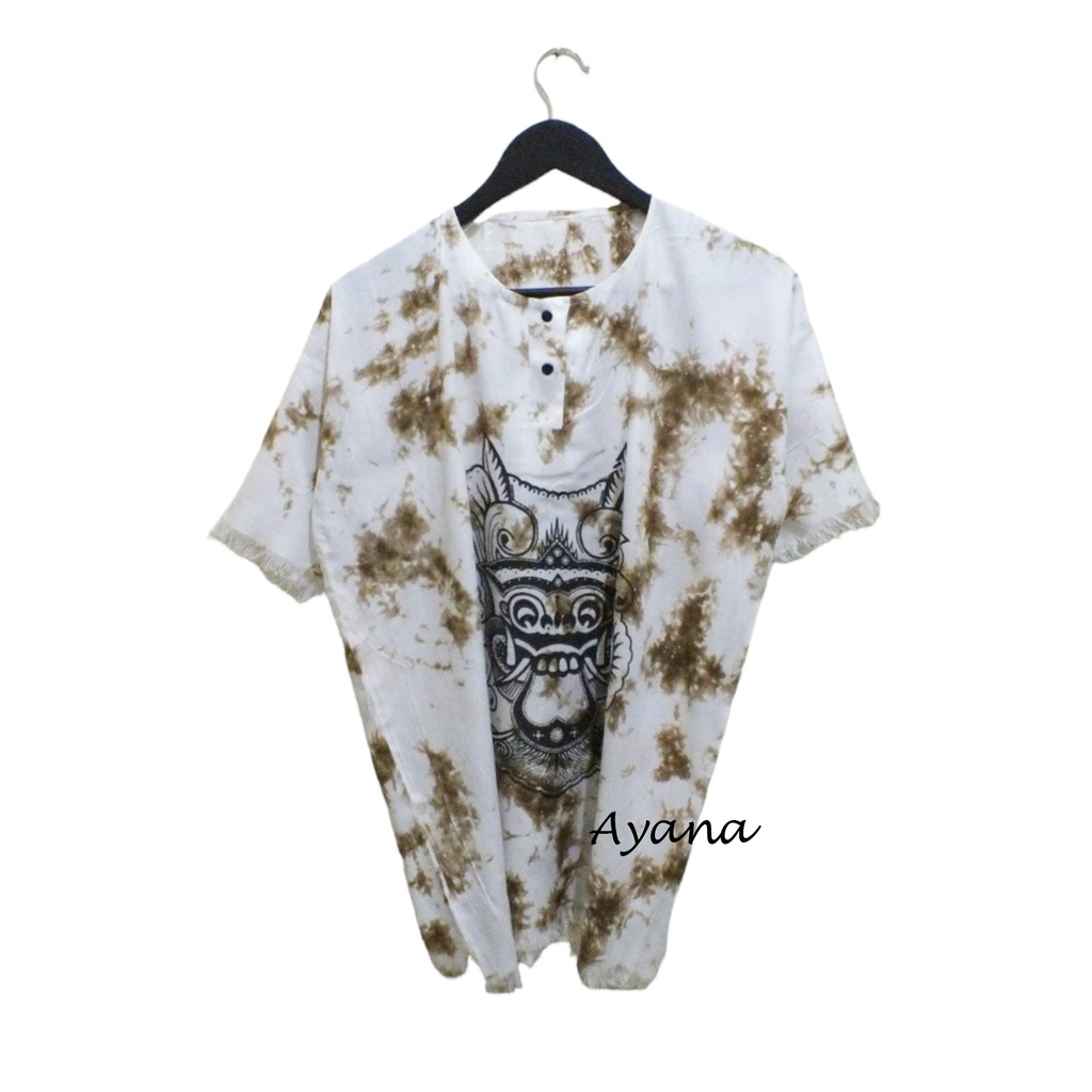 Baju barong pria wanita - baju bali bahan katun - baju pantai bahan katun - pria wanita