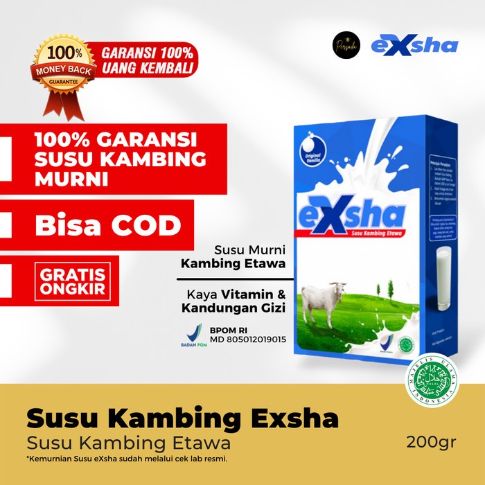 

SUSU KAMBING EXSHA ETAWA || BOOSTER ASI, MENETRALKAN TEKANAN DARAH