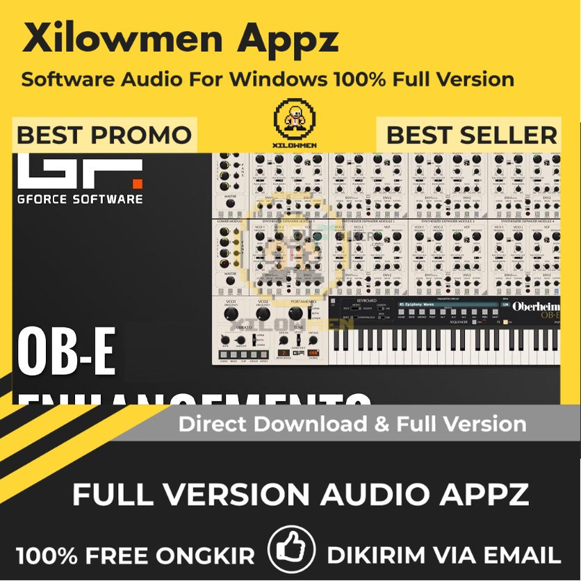 [Full Version] GForce Software Oberheim OB-E Pro Lifetime Audio Software WIN OS