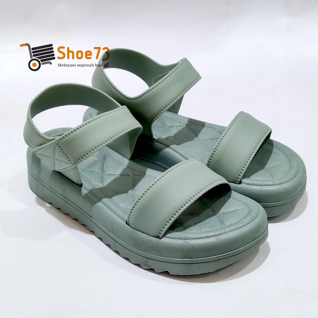 BARA BARA JSL 2207 V-1 SIZE 36-40 ORIGINAL l Sandal tali jelly wanita l Sendal gunung cewek impor