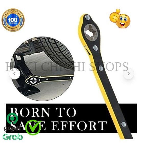 GRUTO / KUNCI DONGKRAK JACK UNIVERSAL ORIGINAL CC