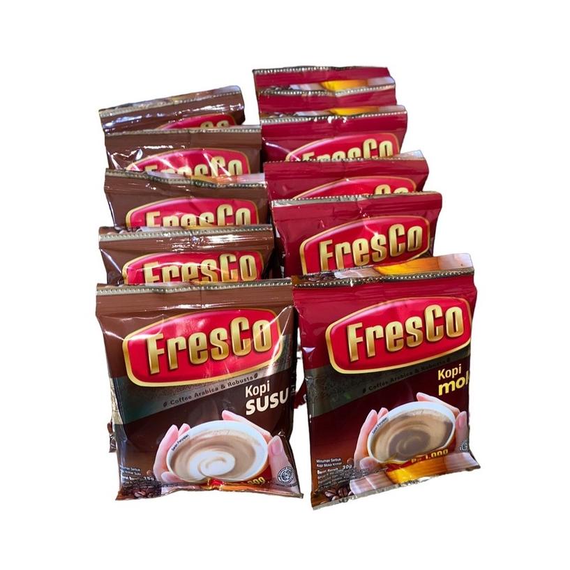 

⚡TOK SIAP 【COD Kopi FresCo Renceng - Netto 12 bks x 28gr