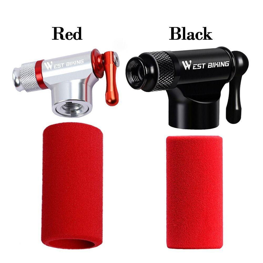 Populer Tabung CO2 Outdoor Riding Aksesoris Darurat Kepala Tiup Adaptor Sepeda Fast Inflator