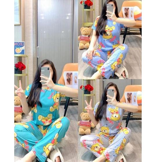 REKOMENDASI Piyama Import Korea Baju tidur Wanita Dewasa Import 012
