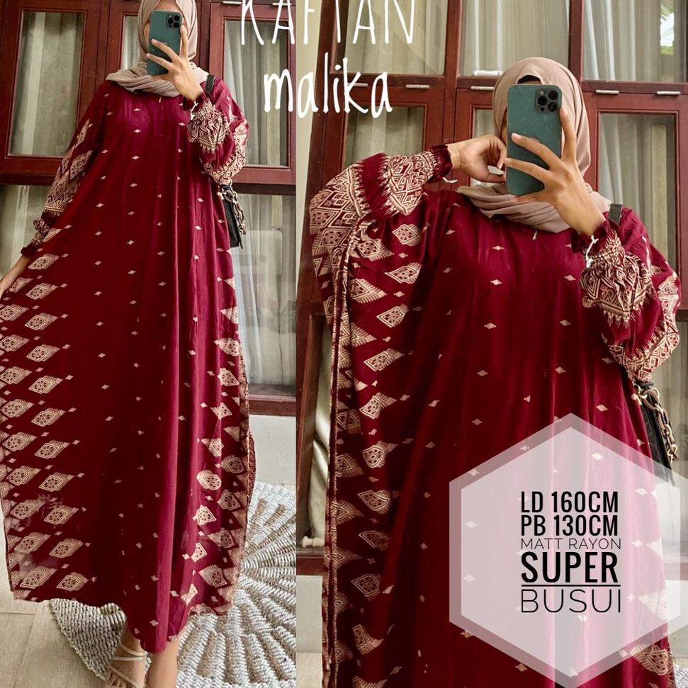 LANGSUNG ORDER GAMIS KAFTAN WANITA SUPER MAXI DRESS JUMBO GAMIS KAFTAN BUSUI MALIKA BILION KAFTAN MA