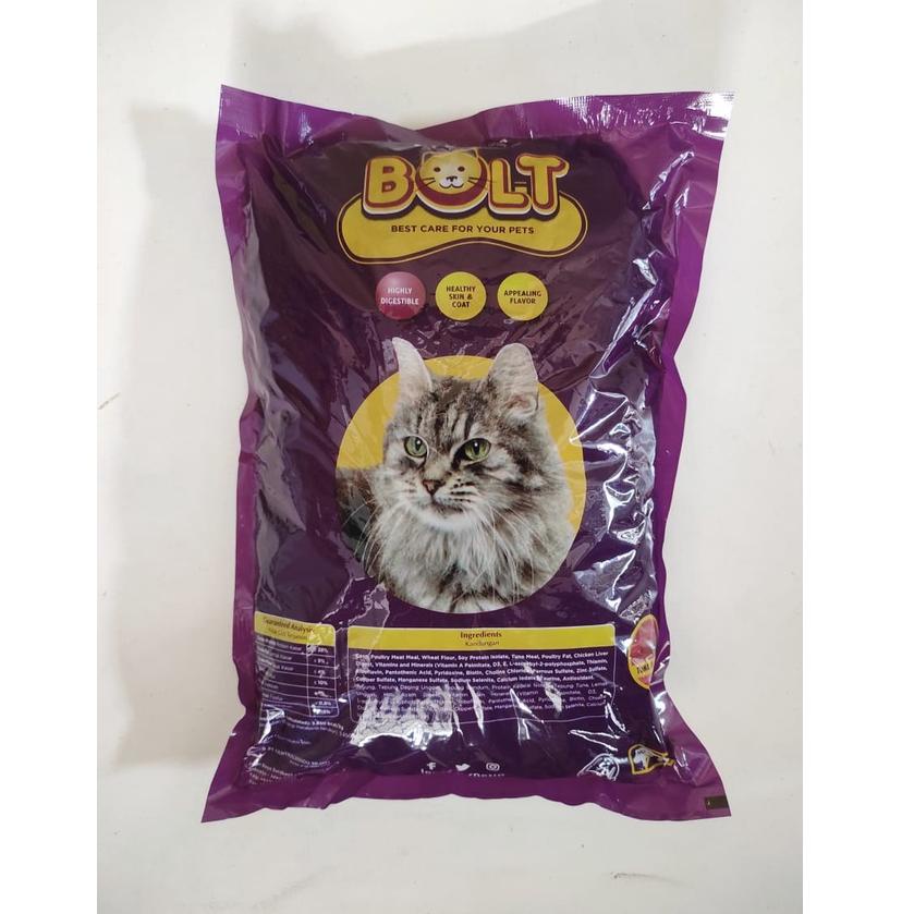 ⚡GROSIR⚡ Makanan Kucing BOLT 1KG