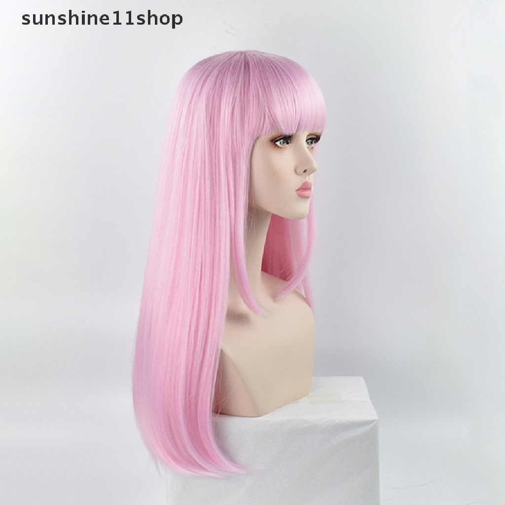 Sho Kaguya-sama: Love Is War Fujiwara Chika Cosplay Wig Rambut Palsu Sintetis Tahan Panas N