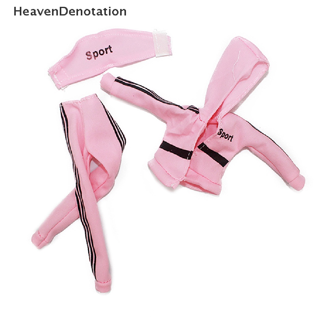 [HeavenDenotation] Boneka 30cm Pakaian Boneka Pria Dan Wanita Banyak Jenis Setelan Olahraga HDV