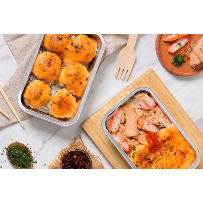 

Exclusive Bundle - Salmon Kani Mentai Rice & Dimsum Mentai