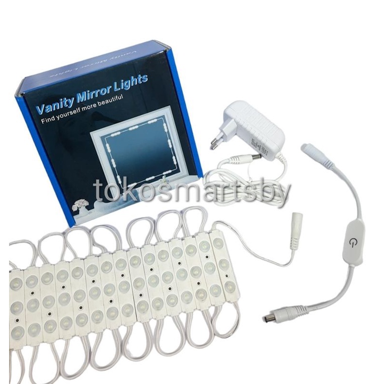 Lampu Vanity Mirror Light Model Baru 3x20 LED