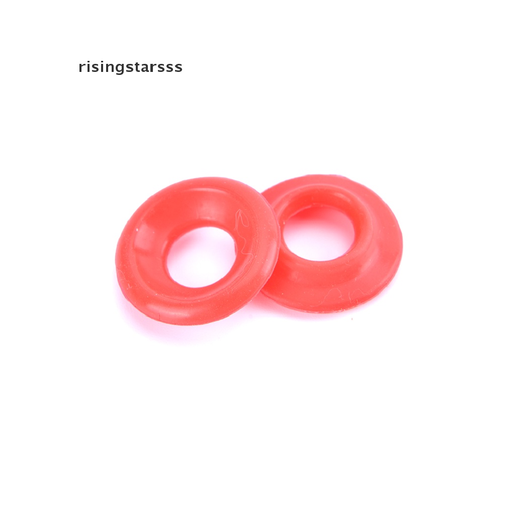 Rsid Span-new 10Pcs Karet Silikon Gasket Pencuci Backs Untuk Tutup Swing Top Tutup Botol Home Jelly