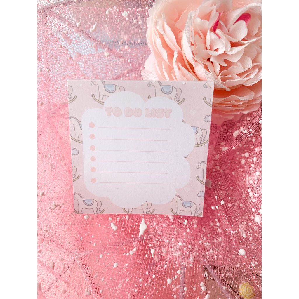 【GOGOMART】Kertas Memo Memopad Memo Notepad / Memo Catatan Bukan Sticky Notes Tempel - MM022