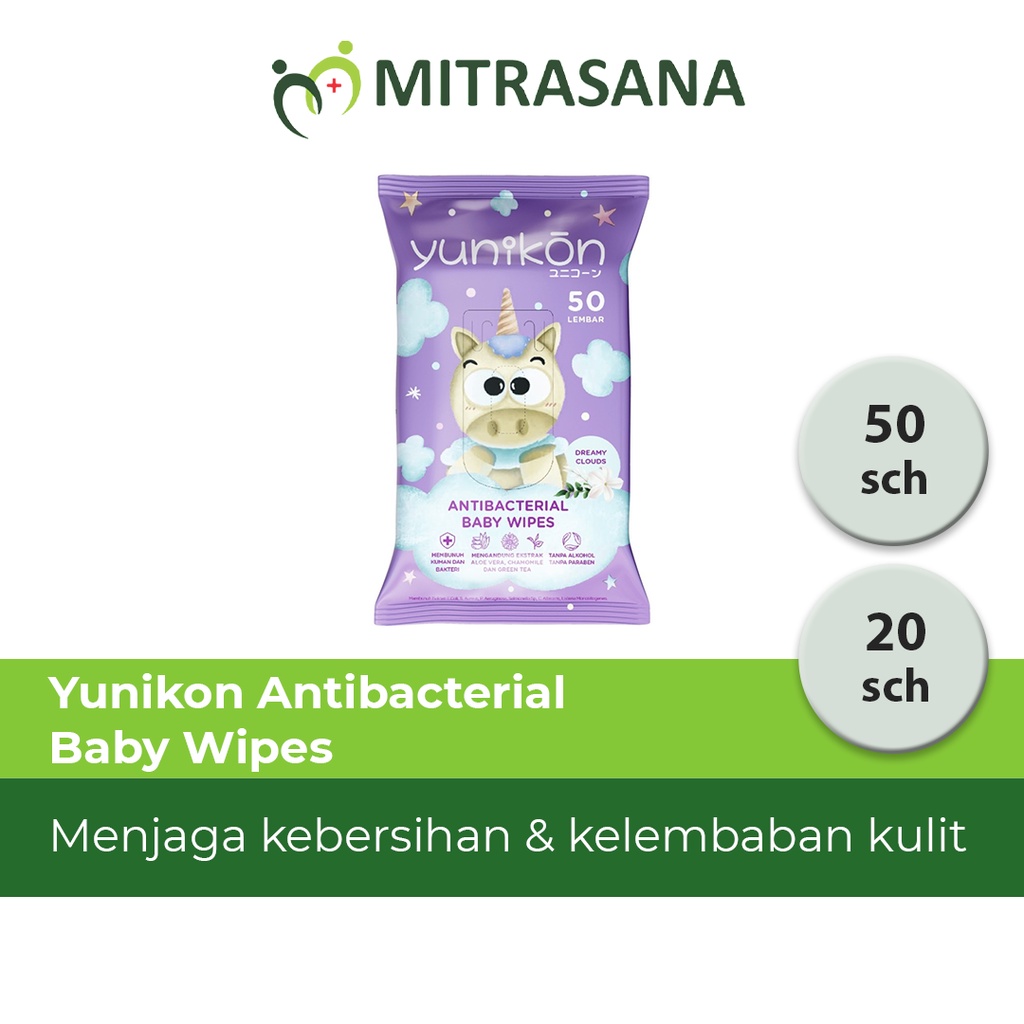 Yunikon Antibacterial Baby Wipes