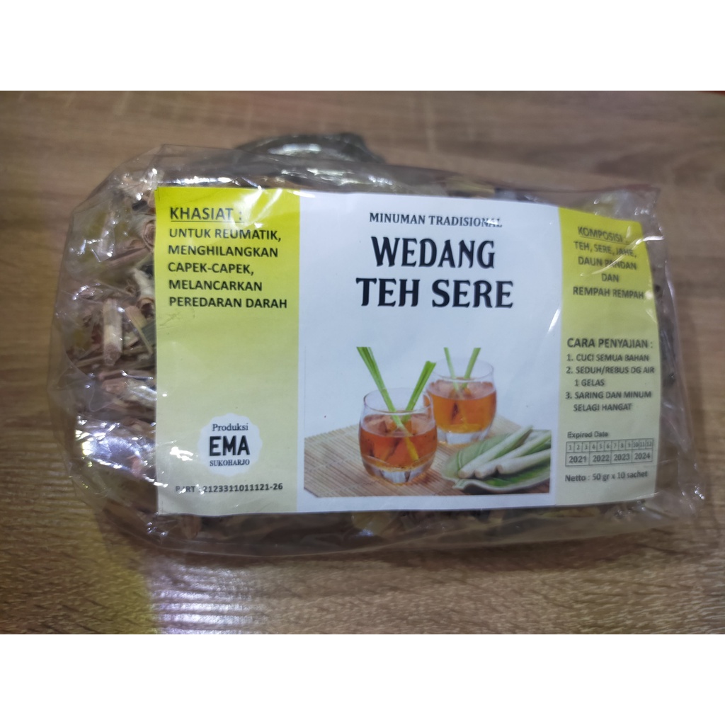 

Minuman Wedang Teh Sereh