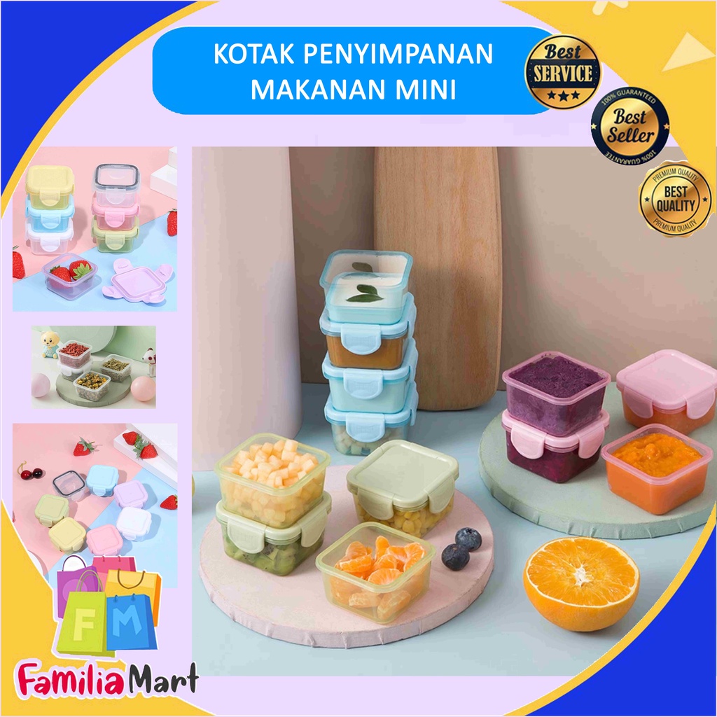 Kotak Penyimpanan Mini / Kotak Penyimpanan Makanan Bayi Portable