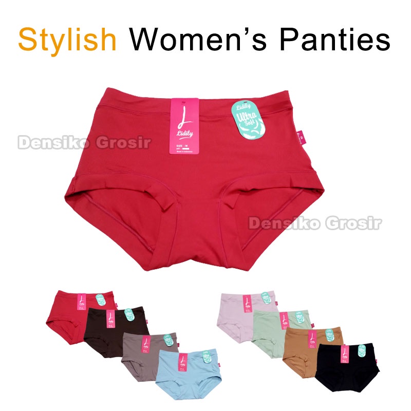 Celana Dalam Wanita Stylish Women's Panties Ultra Soft Lidily Lembut dan Halus