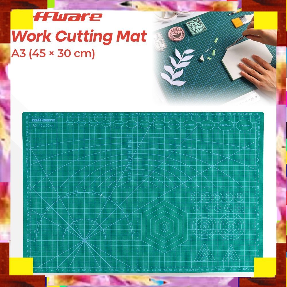 

Termurah Cuci Gudang Work Cutting Mat Pad A3 45 x 30cm - GreenTermurah Cuci Gudang