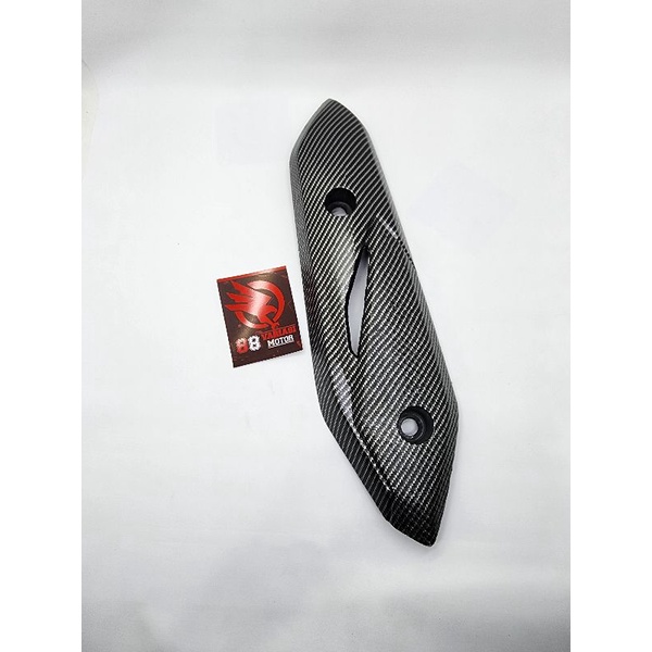 Cover Knalpot Yamaha Mio Sporty - Tutup Knalpot Yamaha Mio sporty - Tameng Knalpot Yamaha Mio Sporty