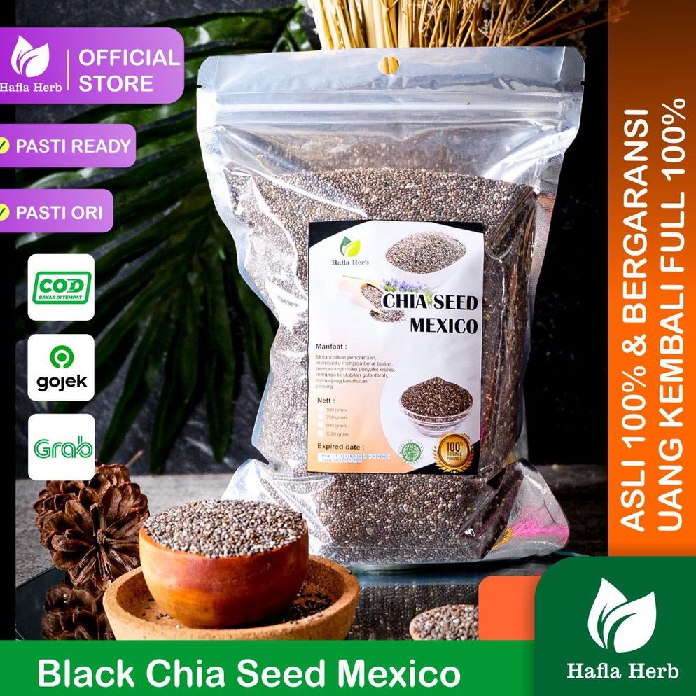 

Voucher Nendang Chia Seed Mexico Organic untuk Diet Freshly Black Cia Sead Organik fresly Biji Chia Seeds .,..,.,.,.