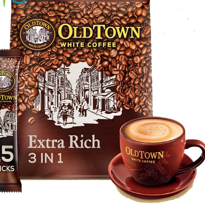 

☈ Old Town Extra Rich / Old Town White Coffee Dark Roast / Kopi Oldtown Extra Kaw ➣