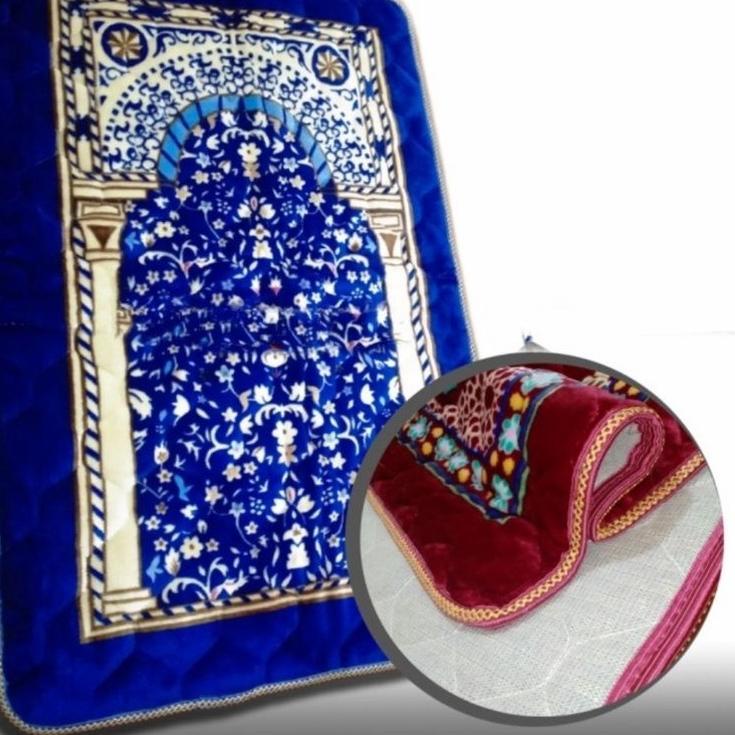 ✾ sajadah tebal halus empuk sajadah tebal luxor sajadah besar busa sajadah turki sajadah afgani turk