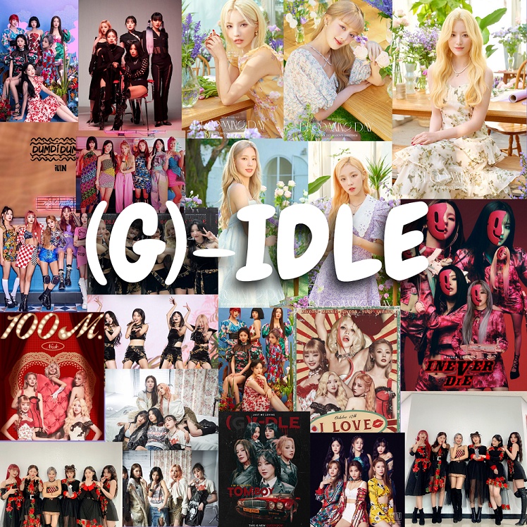 (20pcs) POSTER DINDING (G)-idle K-POP