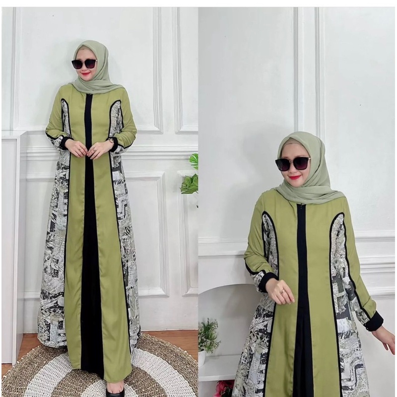 gamis aswan  / gamis adisha /Adisha fashion / hikmat kw / gamis abaya / adisha /  abaya /gamis mutia