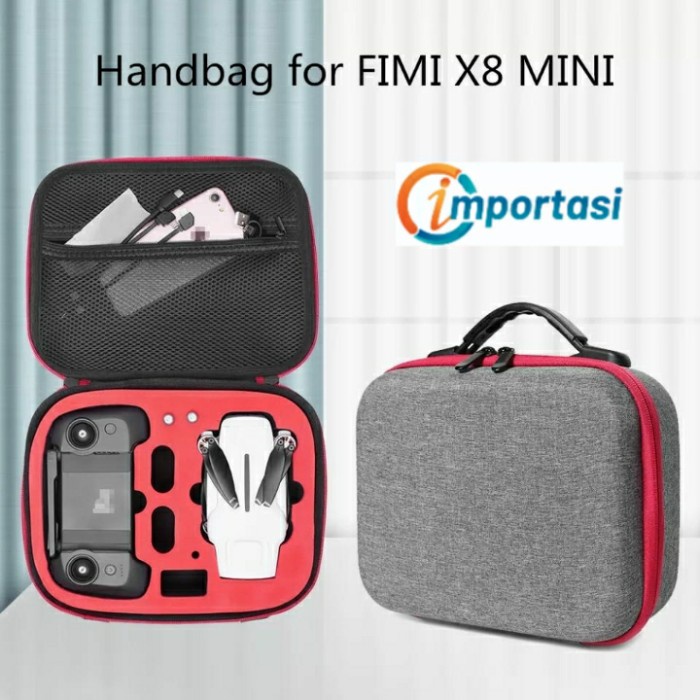 TAS DRONE BAG FIMI X8 MINI 2020 2022 STORAGE EVA HARD CASE WATERPROOF