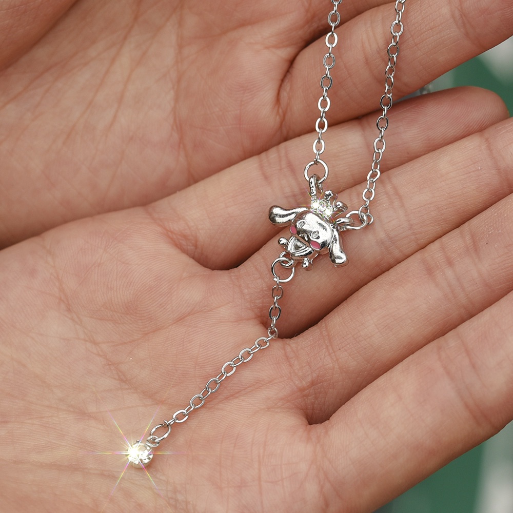 Wanita Kreatif Rantai Kalung Kepribadian Wanita Gadis Sanrio Anime Kartun Liontin Kalung Pesona Kalung Klavikula Kalung