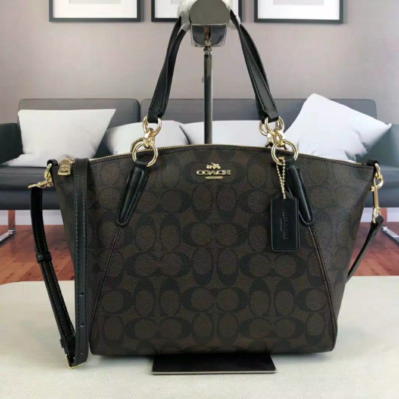 Tas Wanita Coach Signature Small Kesley F28989