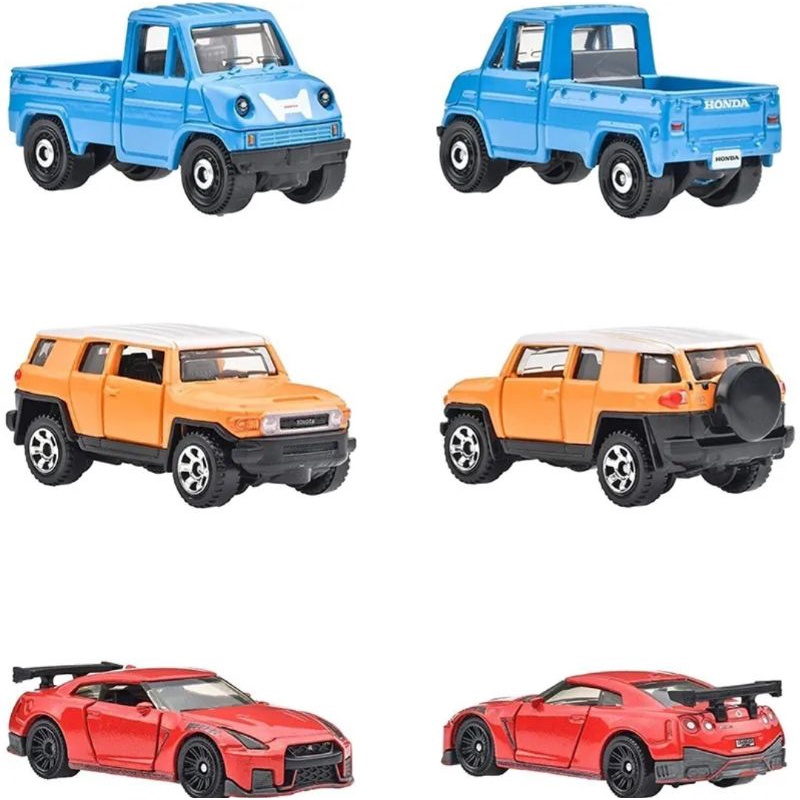 Matchbox Collection Best of Japan Series   Nissan GT-R Nismo Honda T360 Toyota FJ Cruiser Honda S2000 Datsun 280 ZX Mazda MX 30 full set 6pcs Original Mattel