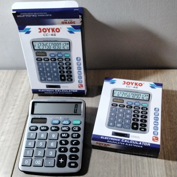 

((((()paling dicari] Calculator Joyko CC-46