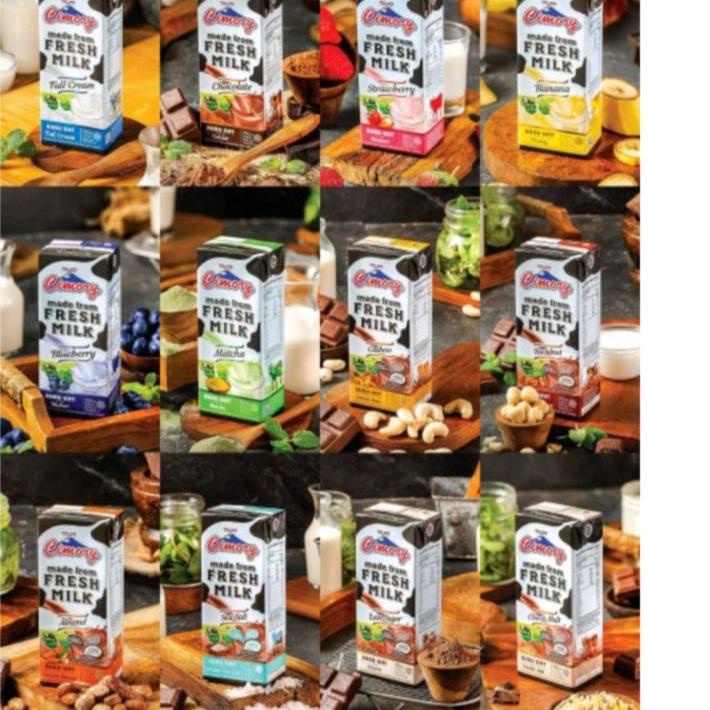 

☋ 1 DUS SUSU CIMORY UHT FRESH MILK 250ml / 250 ml 1 KARTON ♦