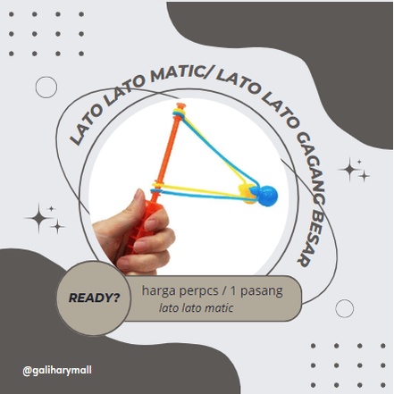 Terlaris  lato lato matic/ lato lato gagang besar