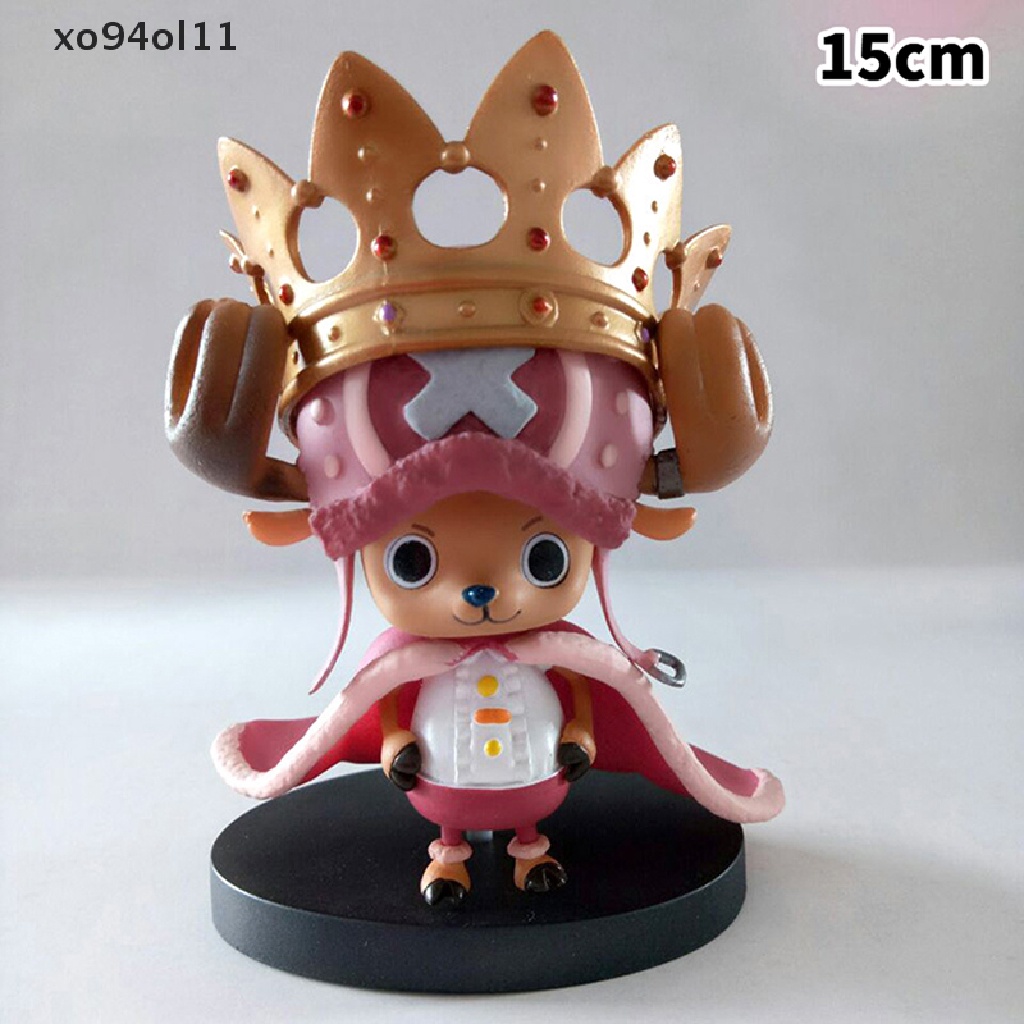 Xo Anime One Piece Figure Mahkota Chopper PVC Action Figure Model Boneka Mainan Natal OL