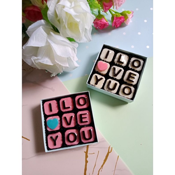 Coklat l Love You coklat box valentine kado