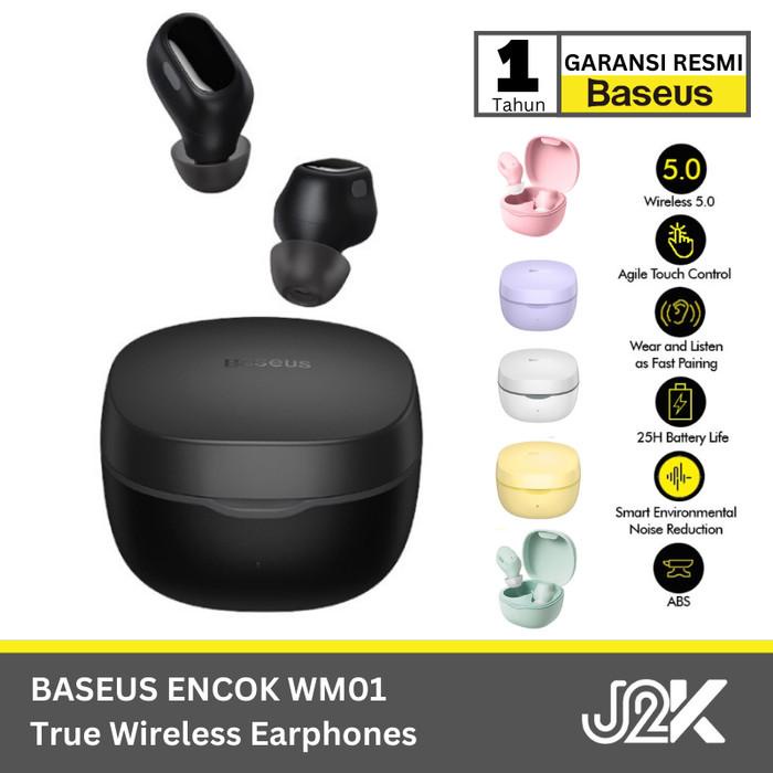 BASEUS Encok True Wireless Earphones WM01 - NGWM01