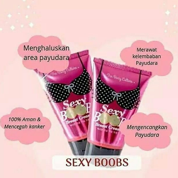 SEXY BOOBS BREAST CREAM THE BODY CULTURE KRIM CREAM PEMBESAR payudara