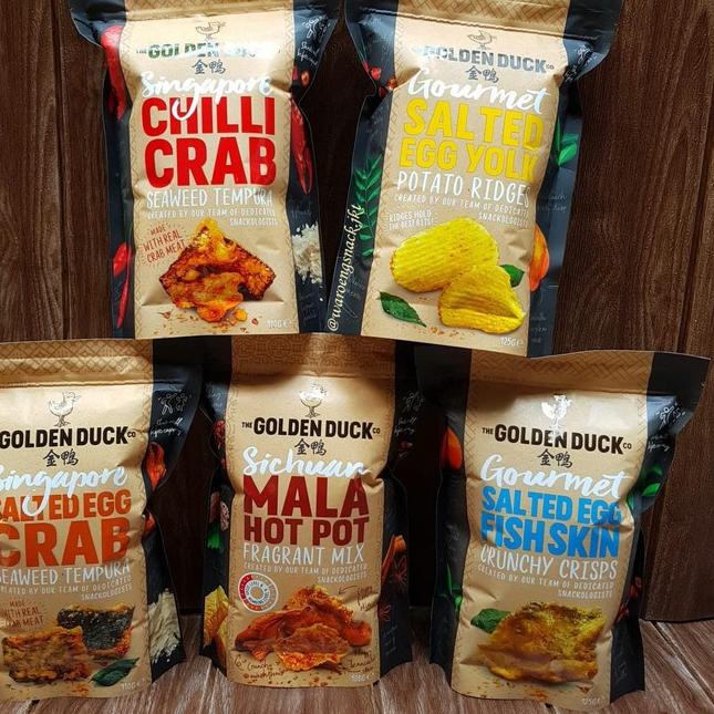 

◌ THE GOLDEN DUCK CHIPS 6 VARIANTS | SNACK IMPORT ❂