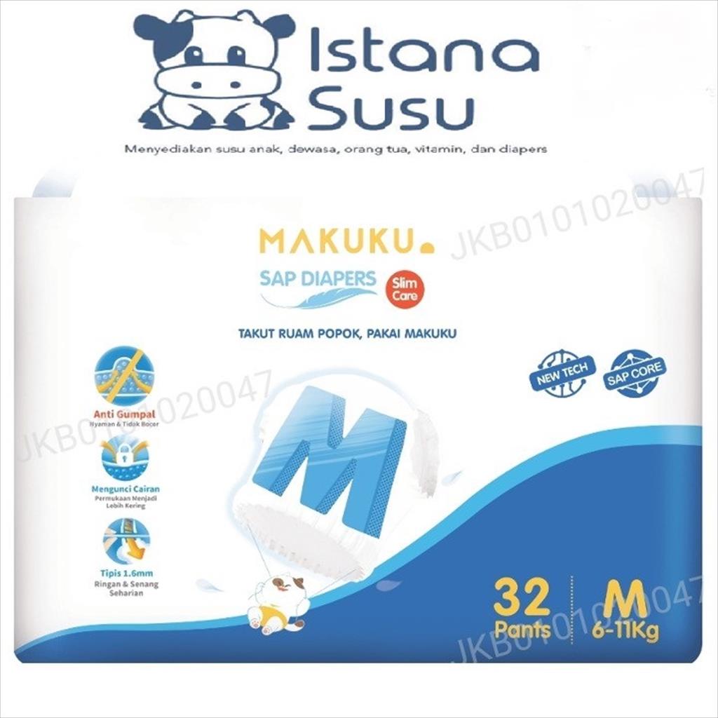 Makuku SAP Diapers - Slim Care Pants M 32