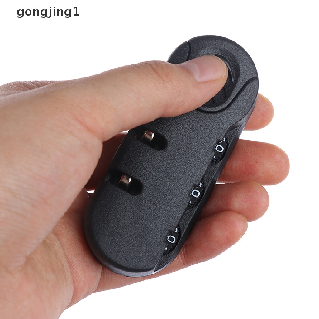 Aksesoris Gembok Kombinasi Digit GGG Untuk Kunci Tas Koper Travel Bag Code Lock ID